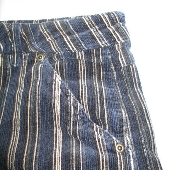 Jessica Striped Corduroy Pants Women - Size 18W - Picture 2 of 14
